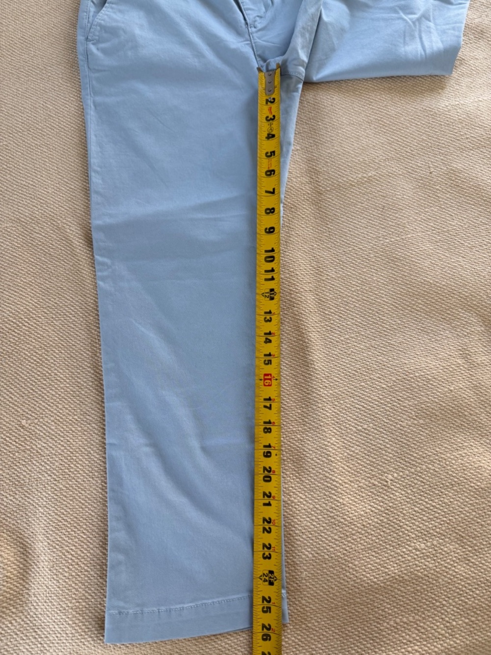 LOFT Women’s Size 4 Light Blue Chino Pants The Slim Fit NWT - Picture 4 of 8